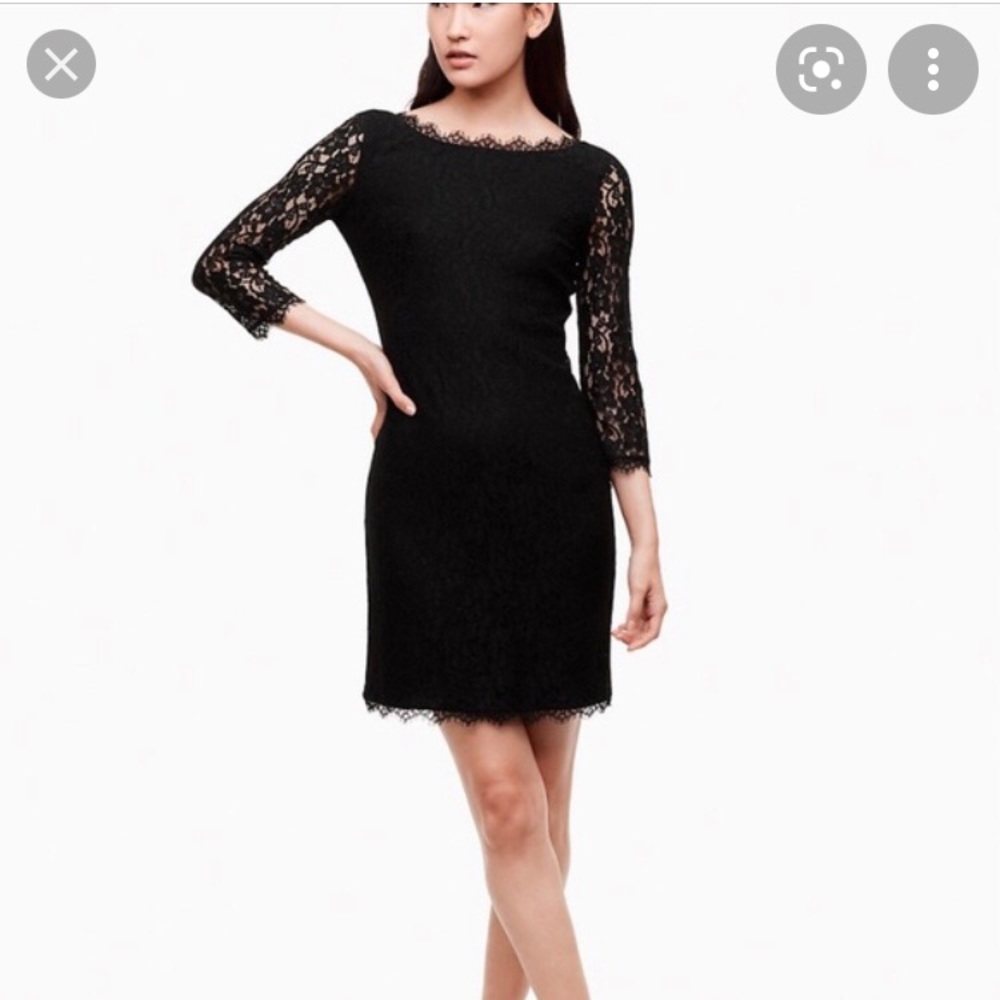 Aritzia Babaton rafael dress in burgundy